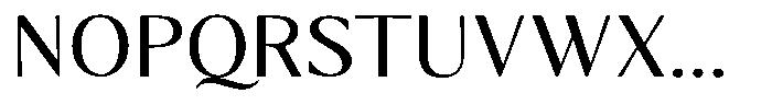 Kenisya Light Semi Expanded Font UPPERCASE