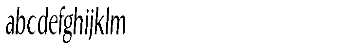Kenisya Light Ultra Condensed Italic FONT