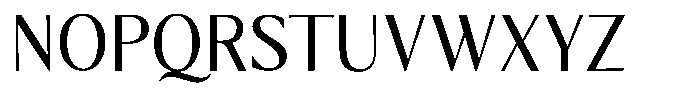 Kenisya Light Font UPPERCASE