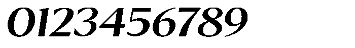 Kenisya Medium Expanded Italic Font OTHER CHARS