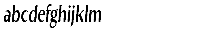 Kenisya Medium Extra Condensed Italic FONT