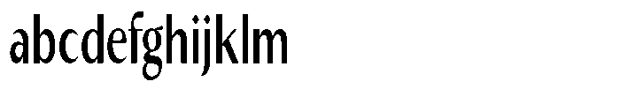 Kenisya Medium Extra Condensed FONT