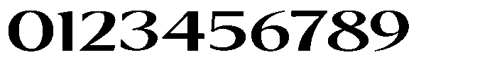 Kenisya Medium Extra Expanded Font OTHER CHARS