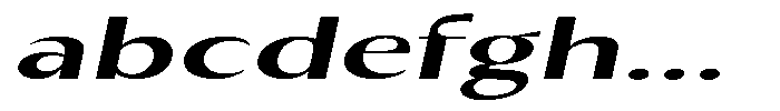 Kenisya Medium Ultra Expanded Italic FONT