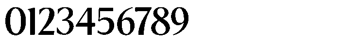 Kenisya Medium Font OTHER CHARS