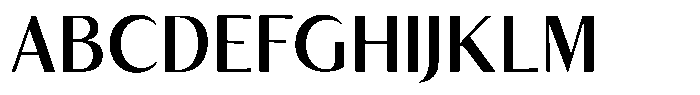 Kenisya Medium Font UPPERCASE