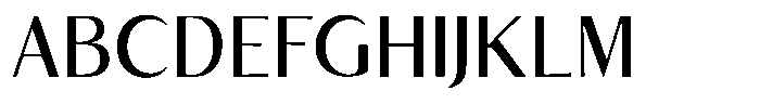 Kenisya Regular Font UPPERCASE