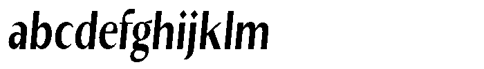 Kenisya Semi Bold Condensed Italic FONT