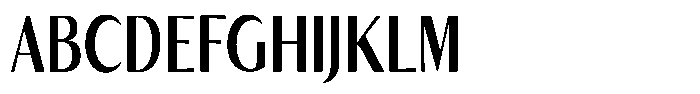 Kenisya Semi Bold Condensed Font UPPERCASE