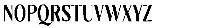 Kenisya Semi Bold Condensed Font UPPERCASE