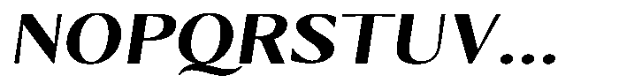 Kenisya Semi Bold Expanded Italic Font UPPERCASE