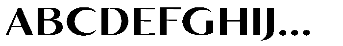 Kenisya Semi Bold Expanded Font UPPERCASE
