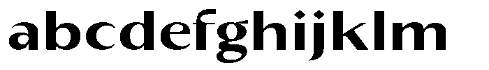 Kenisya Semi Bold Expanded FONT
