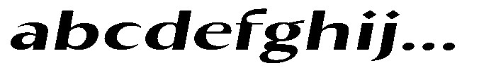 Kenisya Semi Bold Extra Expanded Italic FONT