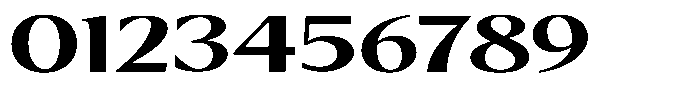Kenisya Semi Bold Extra Expanded Font OTHER CHARS