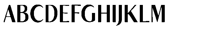 Kenisya Semi Bold Semi Condensed Font UPPERCASE