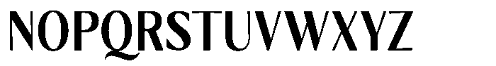 Kenisya Semi Bold Semi Condensed Font UPPERCASE