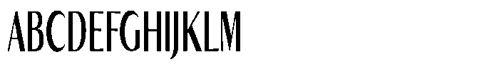Kenisya Semi Bold Ultra Condensed Font UPPERCASE