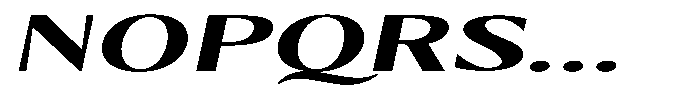 Kenisya Semi Bold Ultra Expanded Italic Font UPPERCASE
