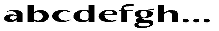 Kenisya Semi Bold Ultra Expanded FONT