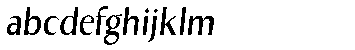 Kenisya Semi Condensed Italic FONT