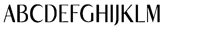 Kenisya Semi Condensed Font UPPERCASE