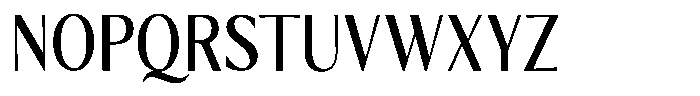 Kenisya Semi Condensed Font UPPERCASE