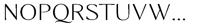 Kenisya Thin Expanded Font UPPERCASE
