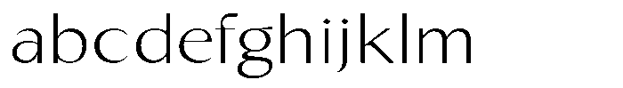 Kenisya Thin Expanded FONT