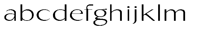 Kenisya Thin Extra Expanded FONT