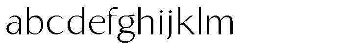 Kenisya Thin Semi Expanded FONT
