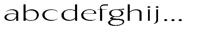 Kenisya Thin Ultra Expanded FONT