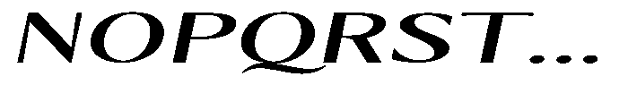Kenisya Ultra Expanded Italic Font UPPERCASE