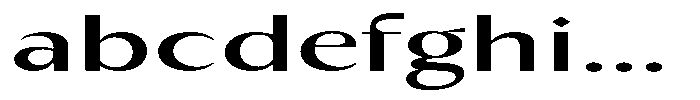 Kenisya Ultra Expanded FONT