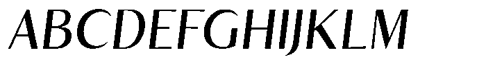 Kenisya Variable Black Italic Font UPPERCASE