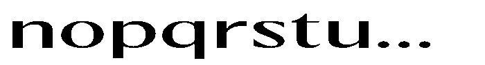 Kenisya Variable Black Font LOWERCASE