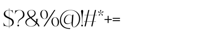 Kenoky Coffekan Thin Font OTHER CHARS