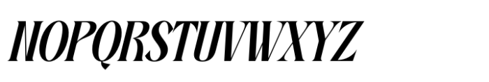 Kenora Groovy Italic Font UPPERCASE