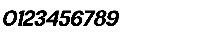 Kensae Italic Regular Font OTHER CHARS