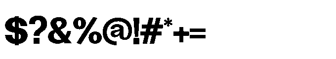 Kensae Regular Font OTHER CHARS