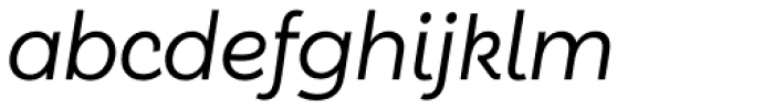 Kentledge Regular Italic Font LOWERCASE