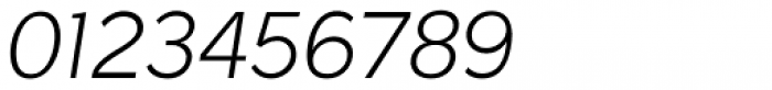 Kentledge Thin Italic Font OTHER CHARS