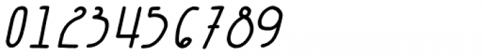Kenzira Bold Oblique Font OTHER CHARS