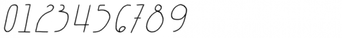 Kenzira Oblique Font OTHER CHARS
