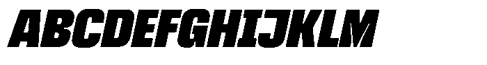 Kepater Black Italic Font UPPERCASE