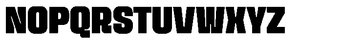 Kepater Black Font UPPERCASE