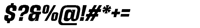 Kepater Bold Italic Font OTHER CHARS