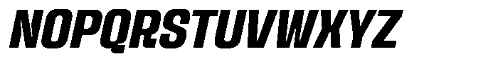 Kepater Bold Italic Font UPPERCASE
