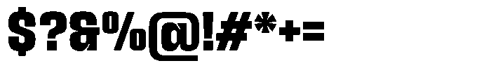 Kepater Extra Bold Font OTHER CHARS