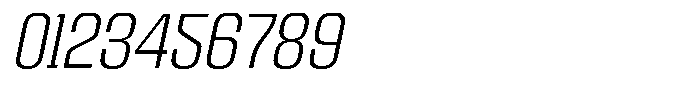 Kepater Extra Light Italic Font OTHER CHARS